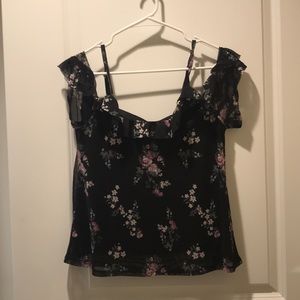 Cold shoulder blouse